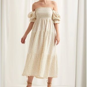 Nothing fits but Maternity Kiko Dress Floral Gauze